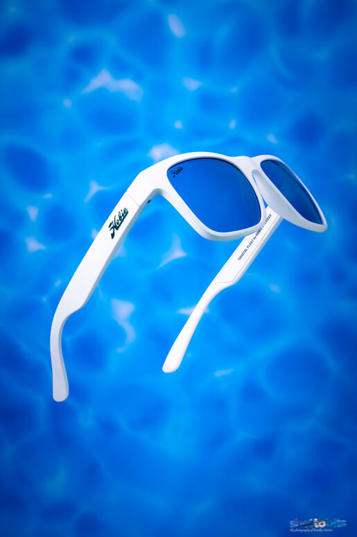 HOBIE POLARIZED COASTAL FLOAT WHITE BLUE MIRROR